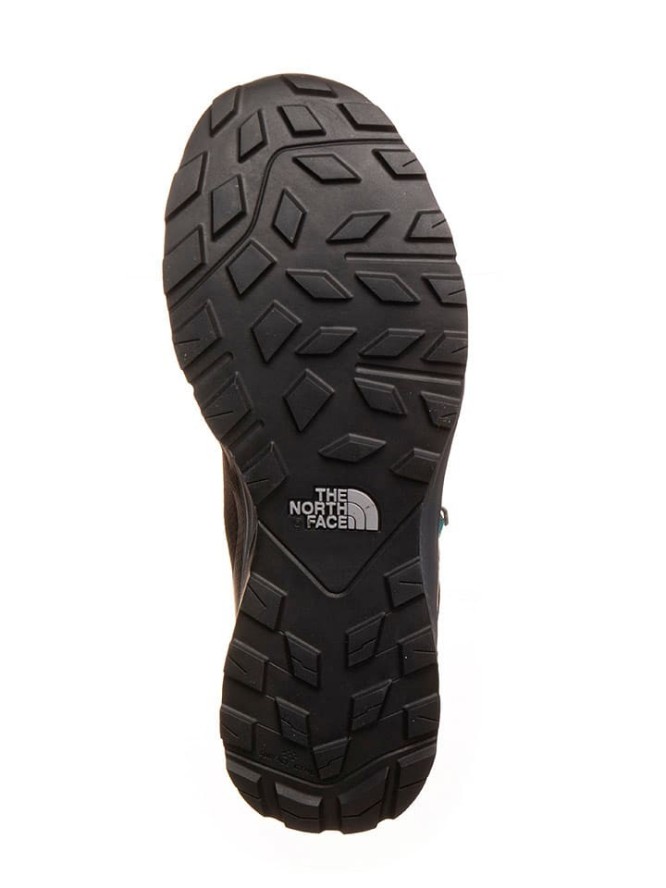 The North Face Buty turystyczne "Cragstone Mid" w kolorze czarno-turkusowym rozmiar: 36