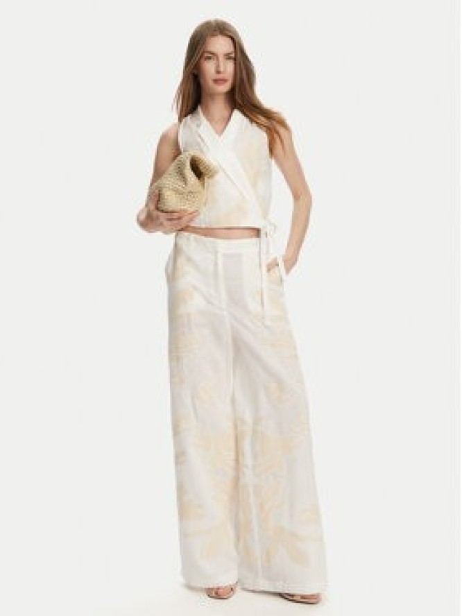 Marella Bluzka Kriss 2513161162 Biały Regular Fit