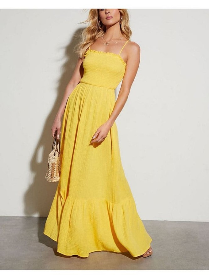 Milan Kiss Sukienka w kolorze żółtym rozmiar: S