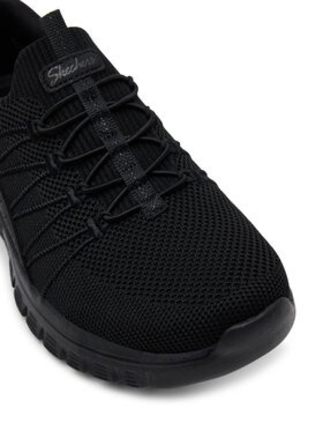Skechers Sneakersy Graceful - Picture Perfect 100702/BBK Czarny