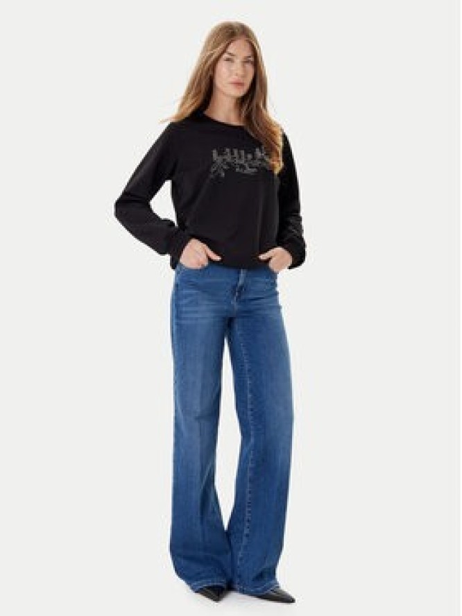 Liu Jo Sport Bluza TF5196 FS090 Czarny Regular Fit