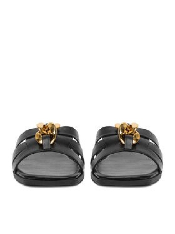 DeeZee Klapki E2031-11 Czarny