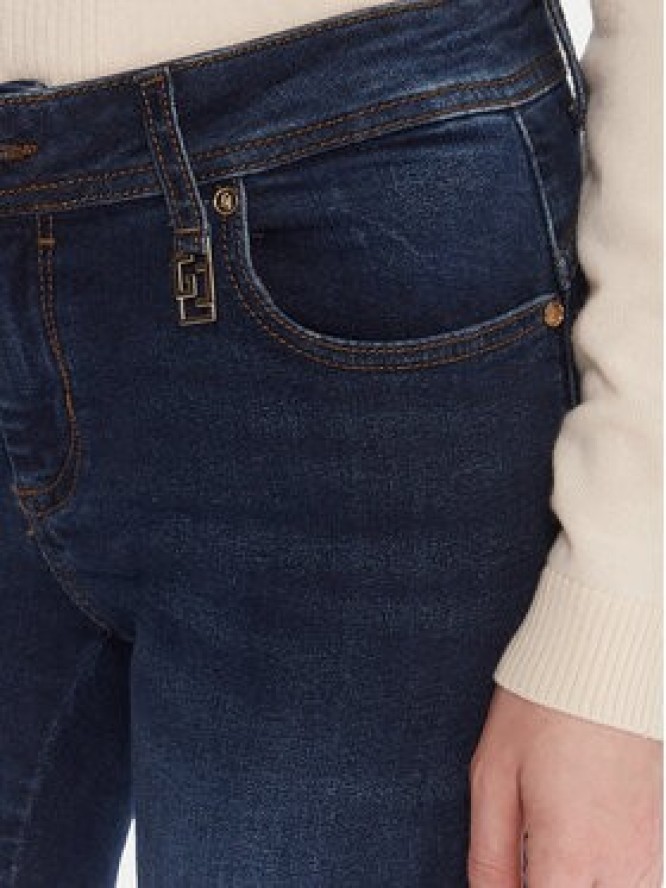 Gaudi Jeansy 521BD26024 Granatowy Slim Fit