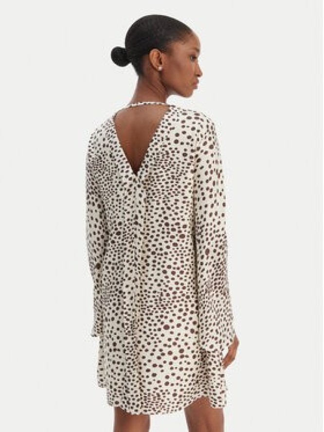 Marella Sukienka codzienna Samba 2613221171 Écru Regular Fit