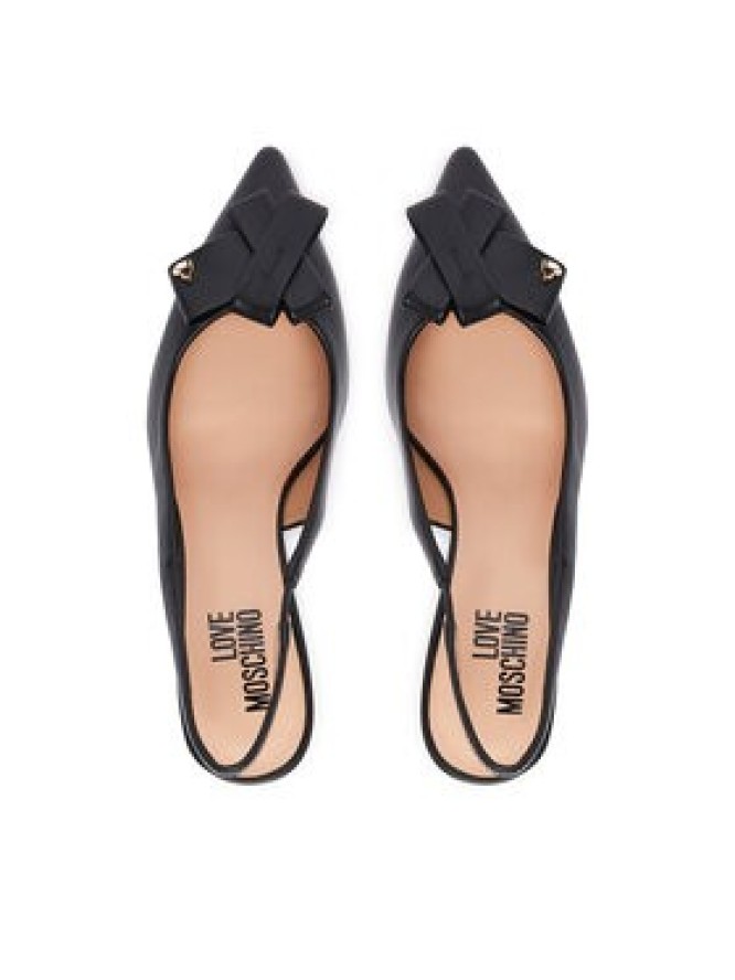 LOVE MOSCHINO Czółenka JA10366G0OIE0000 Czarny