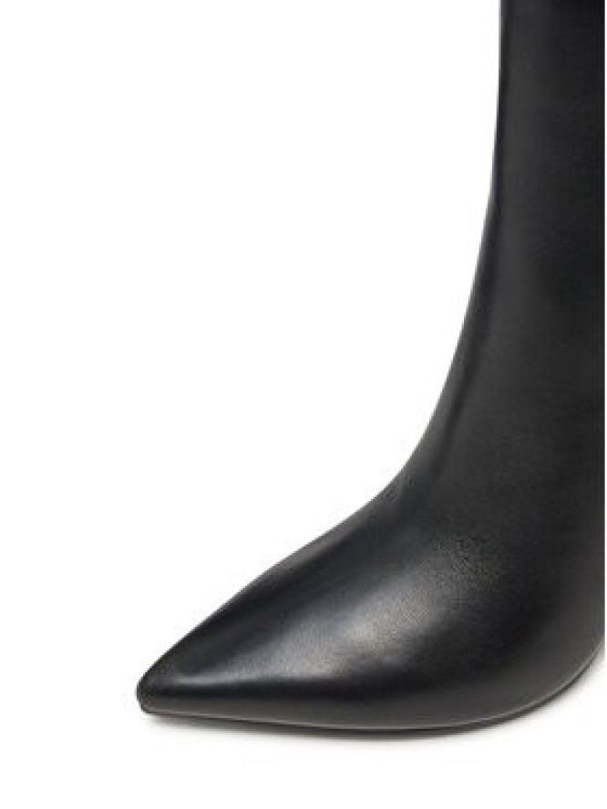 Guess Botki Feyly FLDFEY LEA10 Czarny