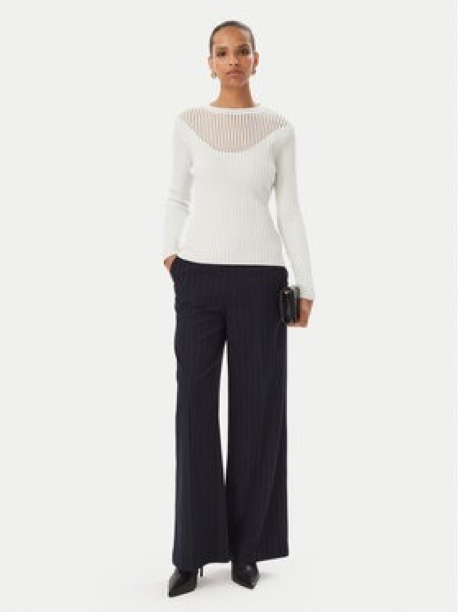 Rinascimento Bluzka CFM0012395003 Kremowy Slim Fit