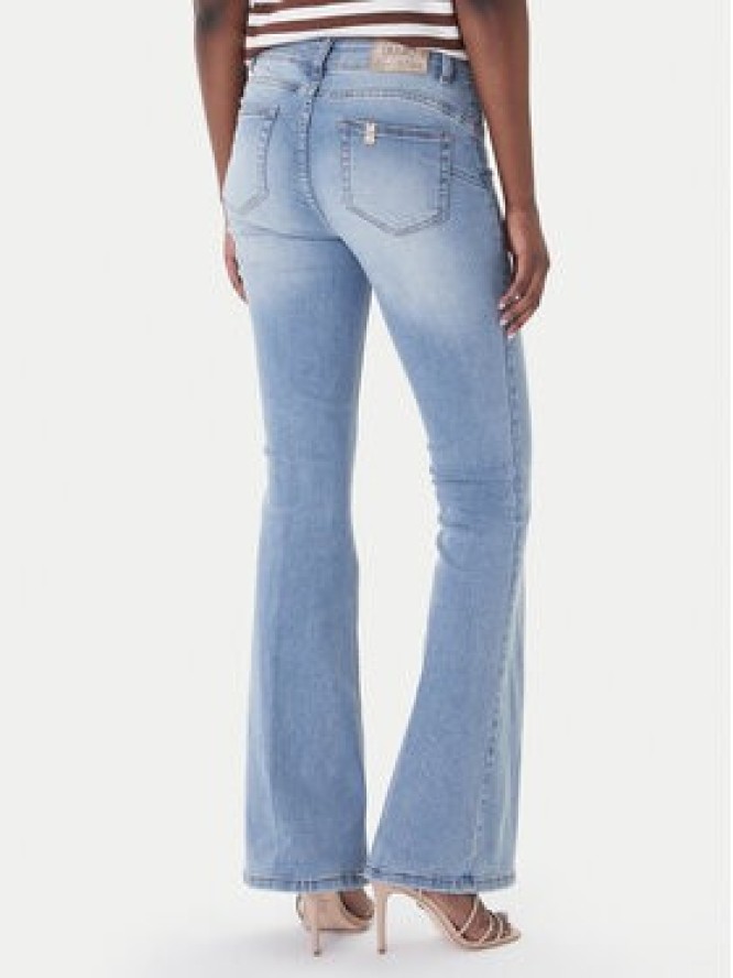 Liu Jo Jeansy UA6015 D0318 Niebieski Flare Fit