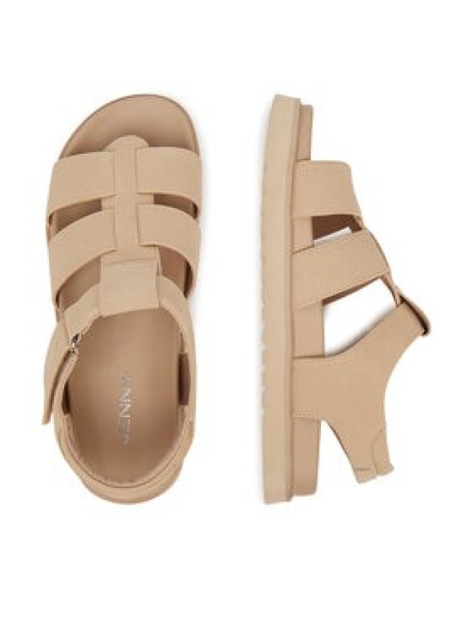 JENNY Sandały HY86009-20 Beżowy