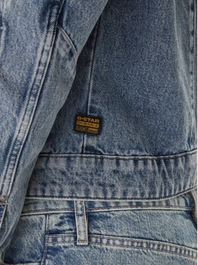 G-Star Raw Kurtka jeansowa Kitoh 3D D26776 E207 Niebieski Regular Fit