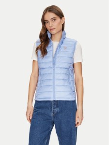 Guess Jeans Bezrękawnik W5RN55 WHAB2 Niebieski Regular Fit