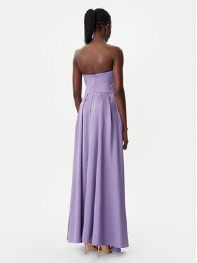 Rinascimento Sukienka wieczorowa CFC0019824002 Fioletowy Regular Fit