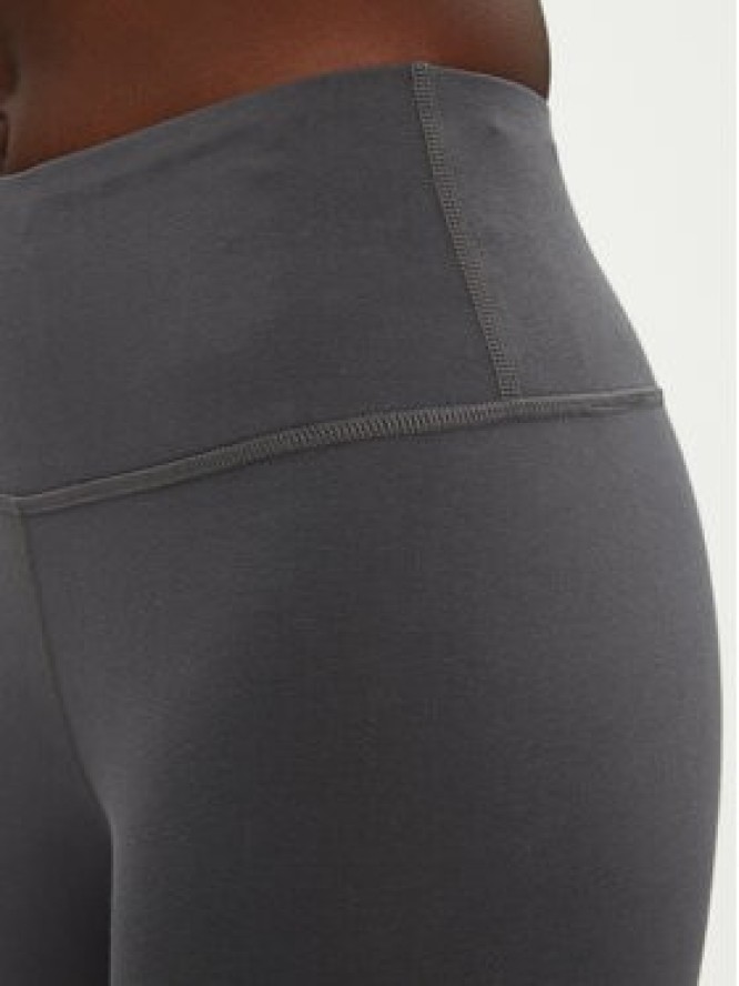 Under Armour Legginsy Rival 1386482 Szary Slim Fit