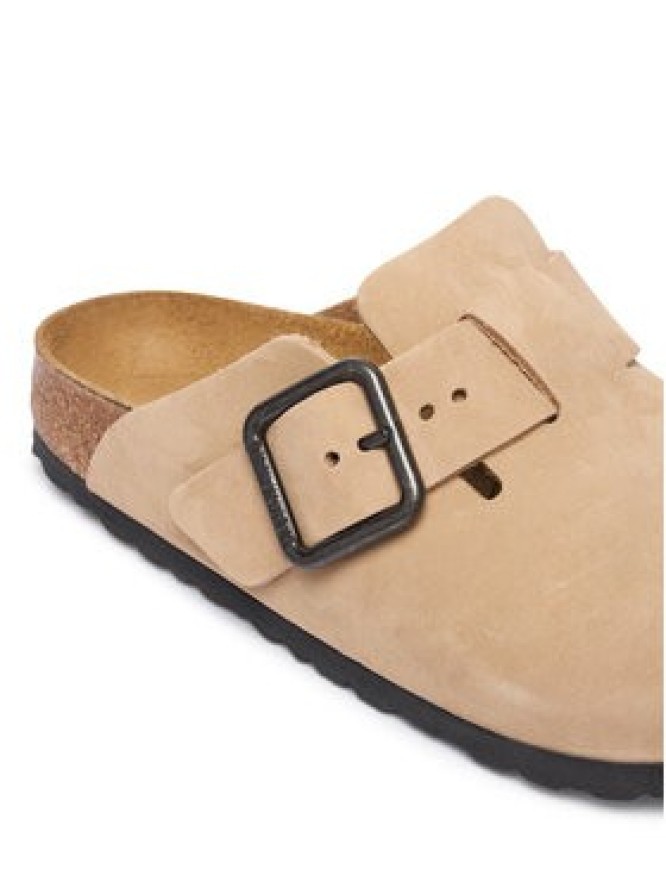 Birkenstock Klapki Boston Wire Buckle 1031573 Beżowy jasny