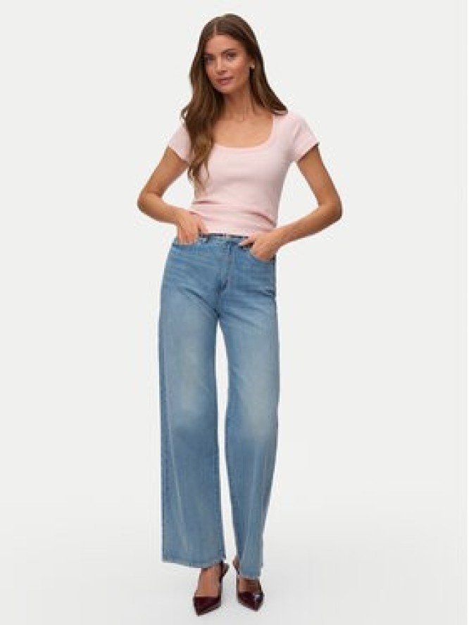 Vero Moda T-Shirt Chloe 10344953 Różowy Regular Fit