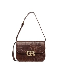 Gino Rossi Torebka CEO-LINA-KQ44-CROCCO Brązowy