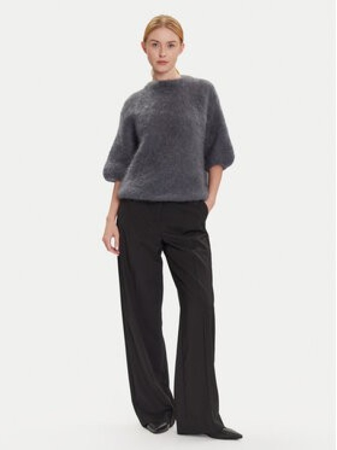 Dixie Sweter M277Y101A Szary Relaxed Fit