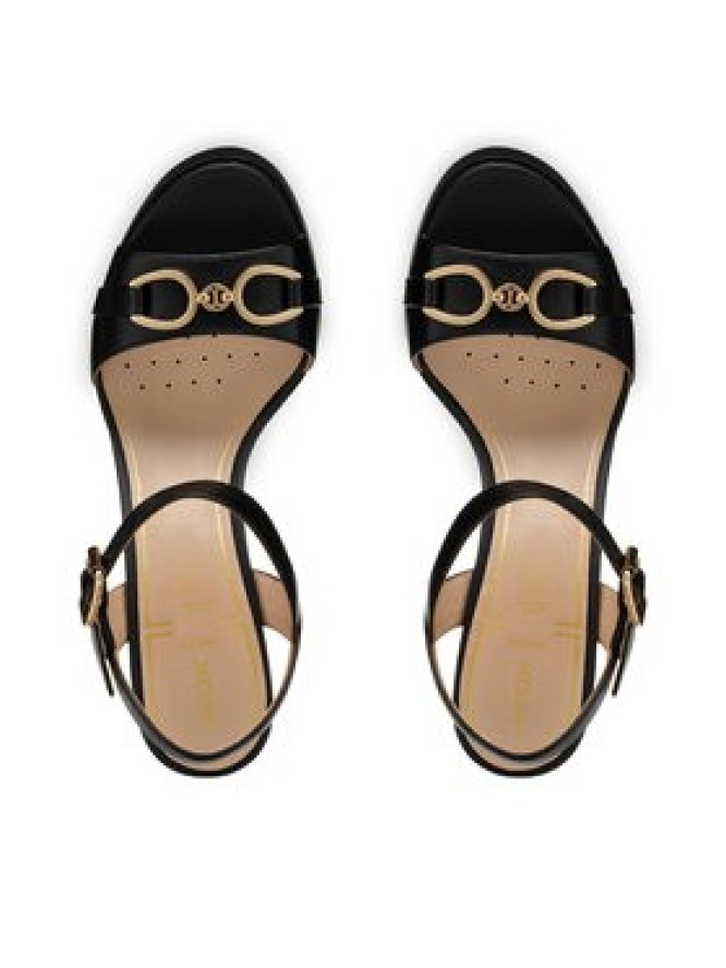 Geox Sandały D Walk Pleasure 85S D55B6A 000TU C9999 Czarny