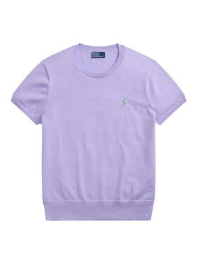 Polo Ralph Lauren T-Shirt 211971872505 Fioletowy jasny Regular Fit