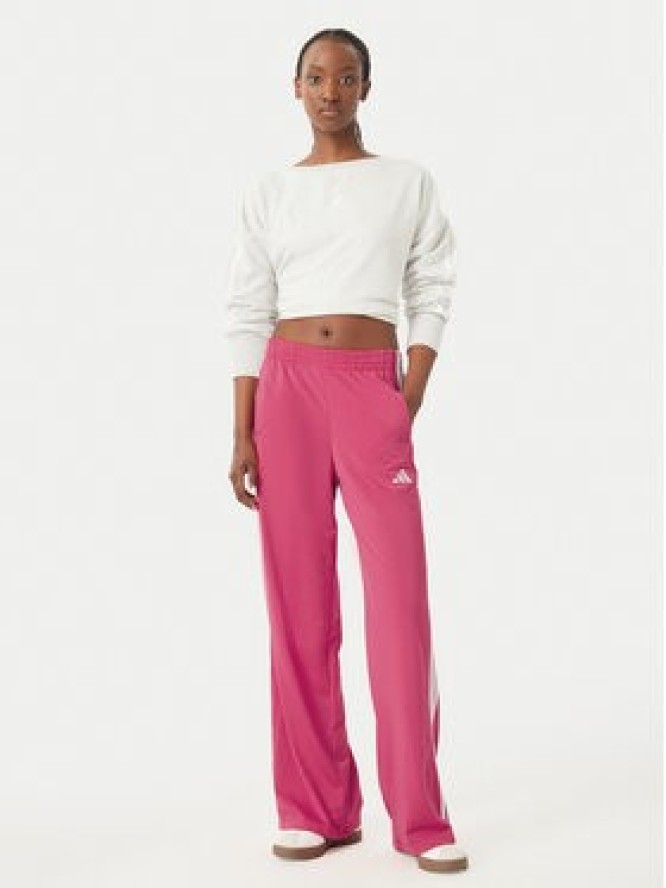 adidas Spodnie dresowe Dayready KZ2513 Różowy Wide Leg