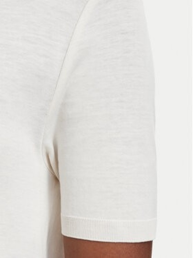 Patrizia Pepe T-Shirt 2M4542/J419-W417 Kremowy Regular Fit