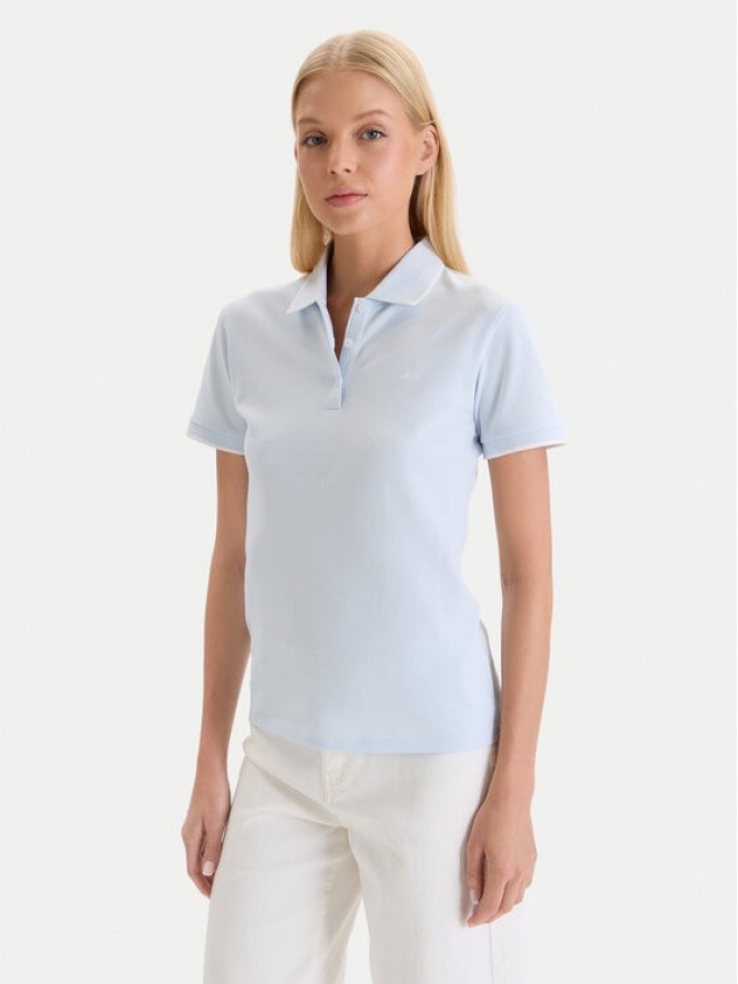 Nautica Polo W126-NALPO-1008-23X Błękitny Regular Fit