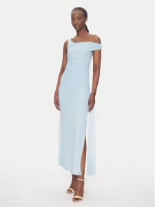 Bardot Sukienka koktajlowa 59512DB Błękitny Slim Fit