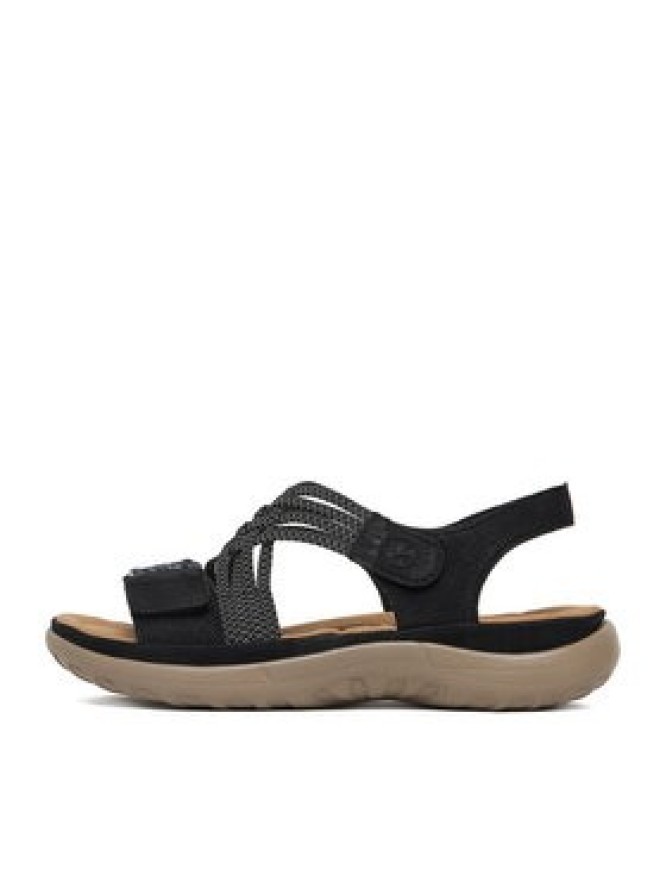 Rieker Sandały CEO-64889-00 Czarny