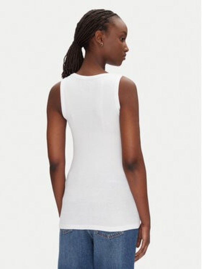 BOSS Top C_Ematite 50547548 Biały Slim Fit