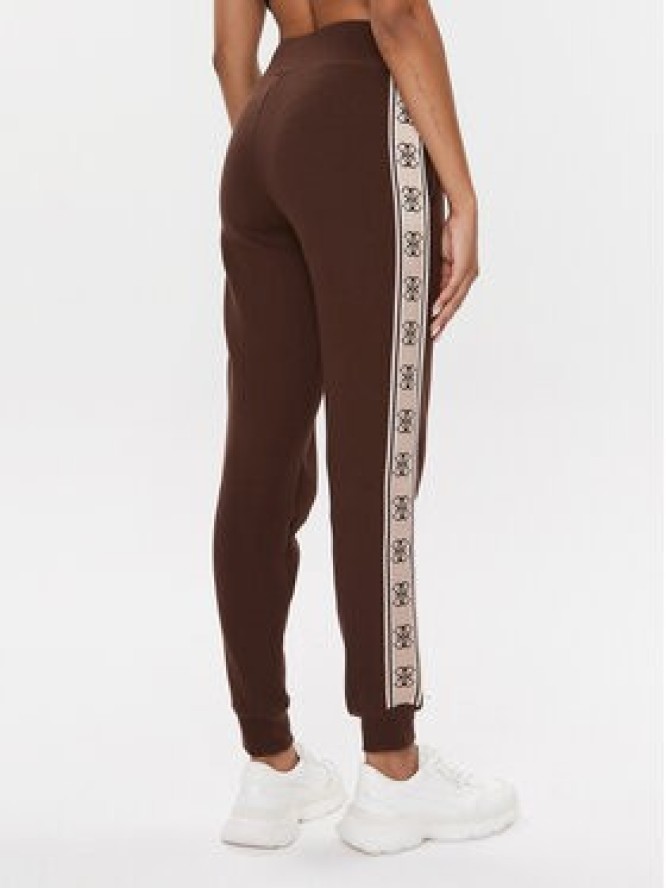 Guess Spodnie dresowe V2YB15 KB3P2 Brązowy Regular Fit