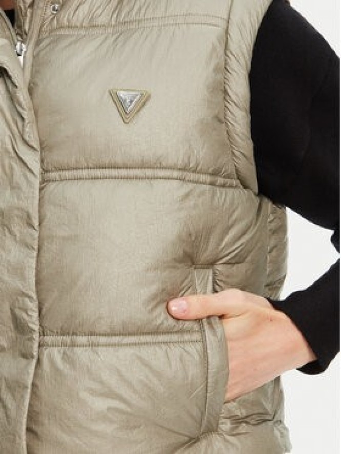 Guess Bezrękawnik W5YL11 WHDO2 Zielony Regular Fit