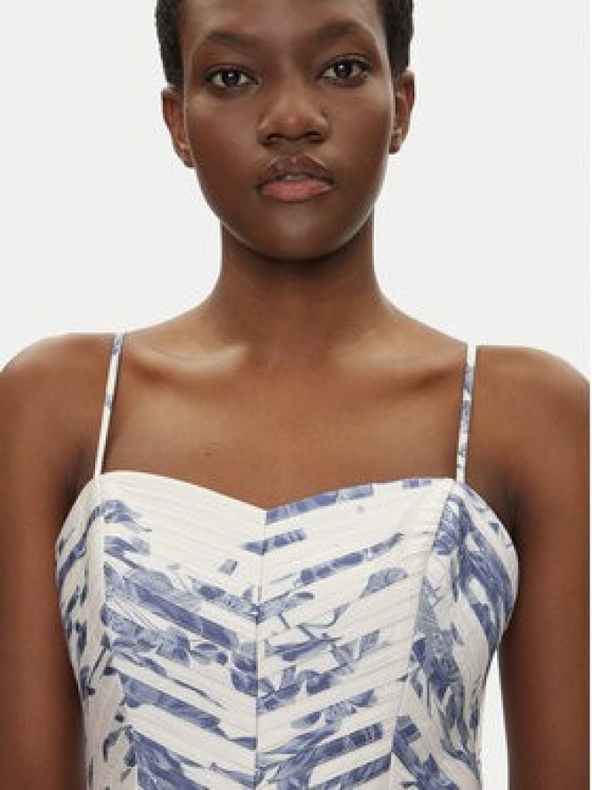 Guess Sukienka letnia W5GT0L WCWF2 Biały Regular Fit