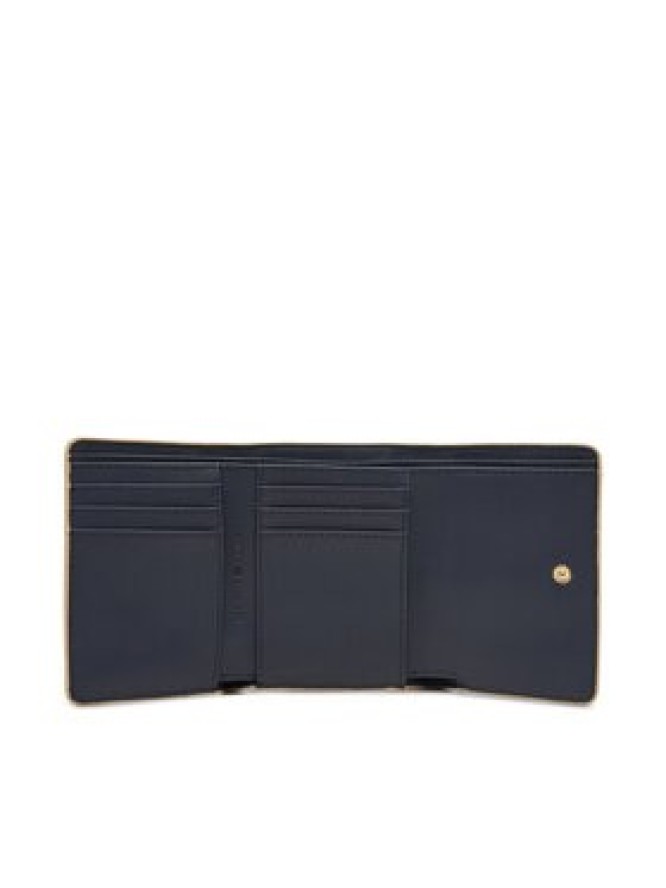 Tommy Hilfiger Portfel Th Icon Trifold Mono AW0AW18484 Beżowy