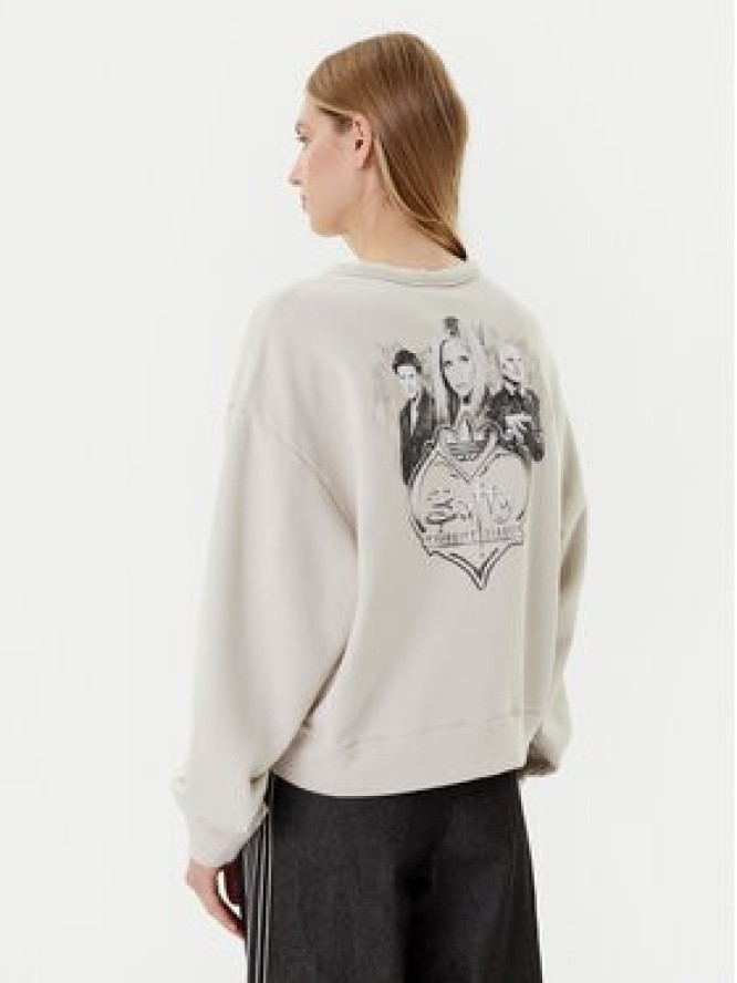 adidas Bluza 20th Century Fox Disney JX1275 Beżowy Oversize