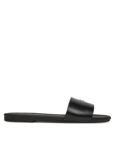 Calvin Klein Jeans Klapki Flat Sandal Slide Mg YW0YW01697 Czarny
