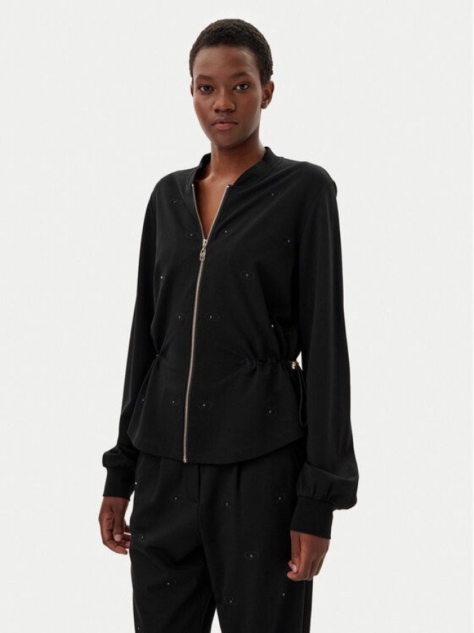Liu Jo Sport Bluza TA5190 J5942 Czarny Regular Fit