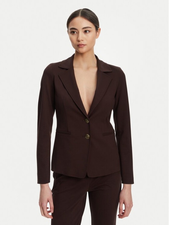 Marella Marynarka Debutto 2523916034 Brązowy Regular Fit