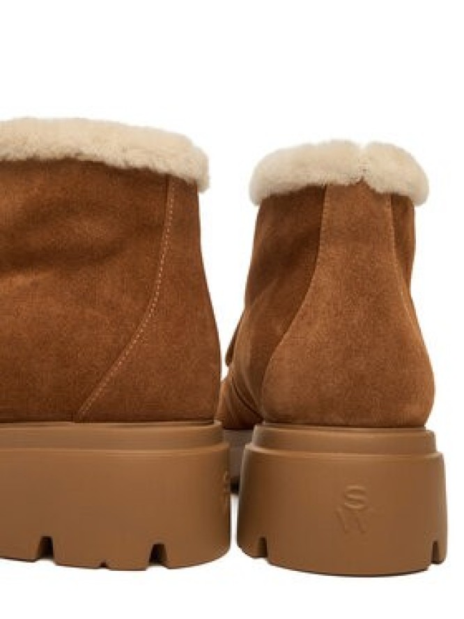 Stuart Weitzman Trzewiki Hudson Shrling SM607 YHV Miedziany