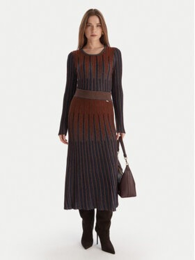 Fracomina Sweter FS25WT7007K558Q7 Kolorowy Slim Fit