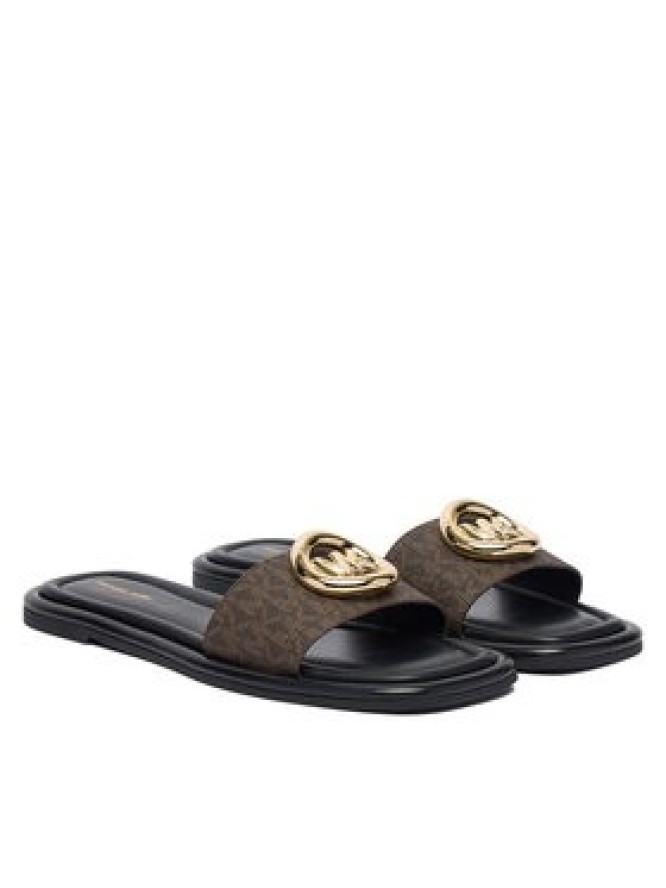 MICHAEL Michael Kors Klapki Milan 40F5MLFS1B Brązowy