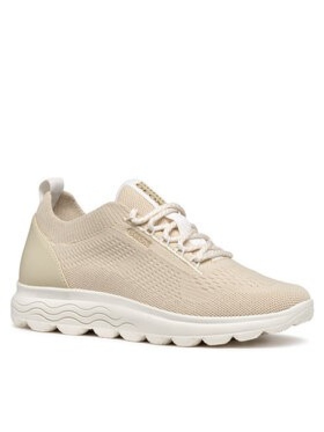Geox Sneakersy D Spherica D15NUA 0006K C6738 Beżowy