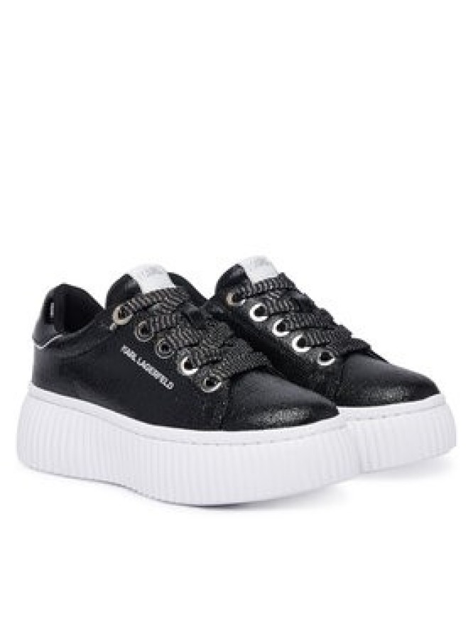 KARL LAGERFELD Sneakersy KL42376C Czarny