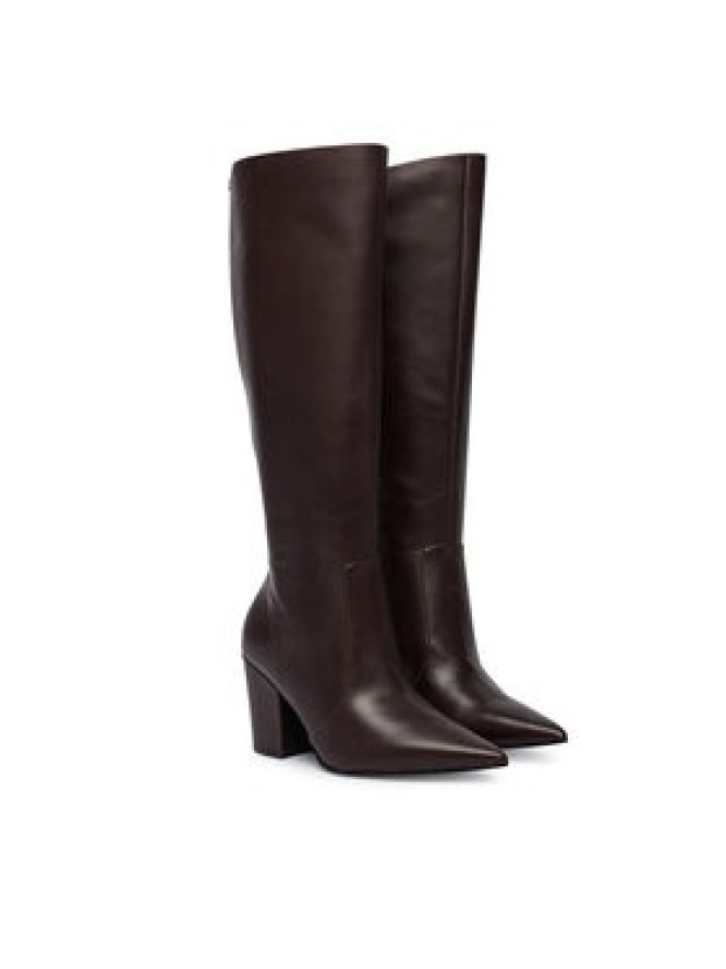 Guess Kozaki FLFNRL LEA11 Brązowy