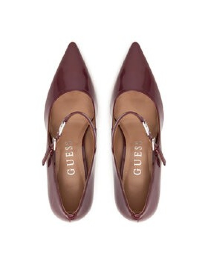 Guess Czółenka FLPRR2 PAF08 Bordowy