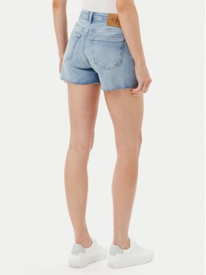 Calvin Klein Jeans Szorty jeansowe J20J225158 Niebieski Slim Fit