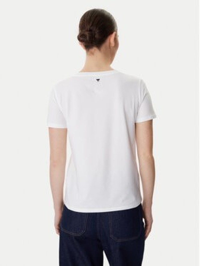 Weekend Max Mara T-Shirt Multib 2615971021 Biały Regular Fit