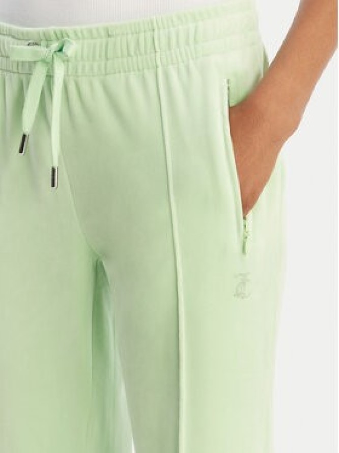 Juicy Couture Spodnie dresowe Tina JCWBJ126327 Zielony Straight Leg