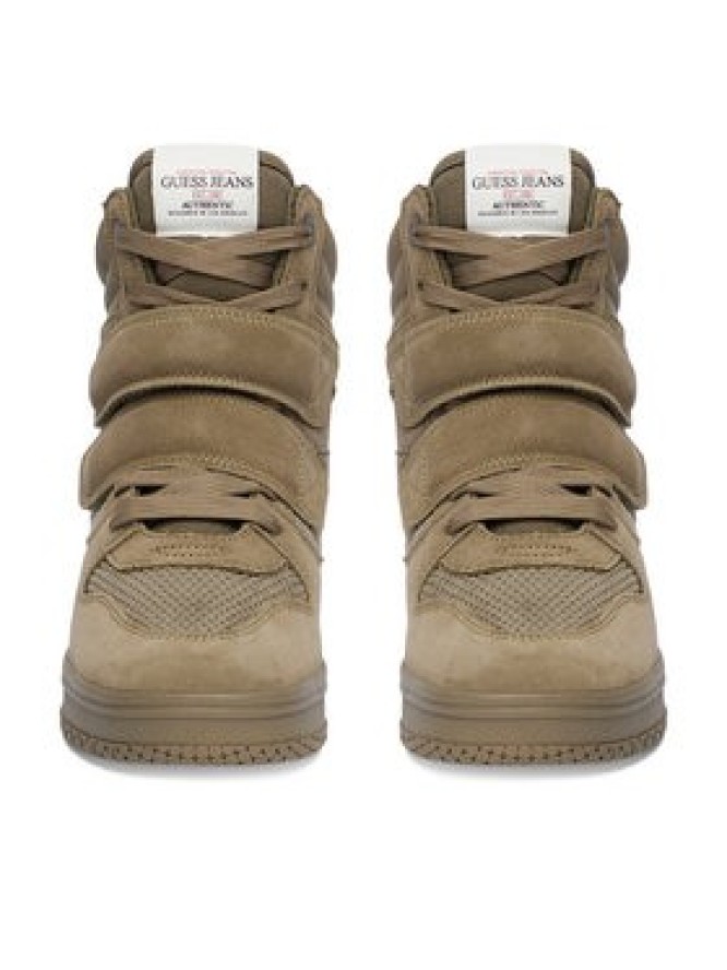 Guess Jeans Sneakersy EO-GUJ1010 Khaki