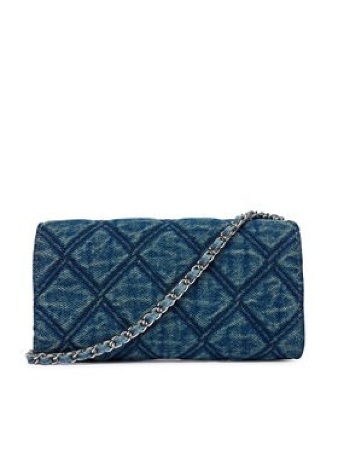 Tommy Hilfiger Torebka Th Feminine Wallet Chain Denim AW0AW18903 Niebieski