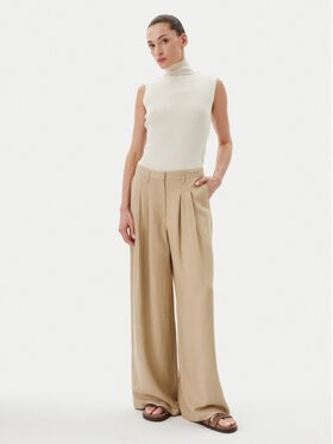 Herskind Spodnie materiałowe 5503840 Beżowy Regular Fit